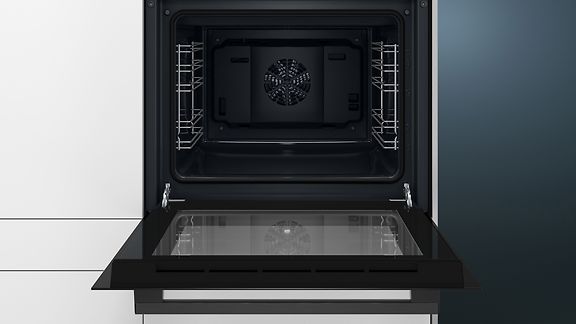 Siemens iQ100 (HB013FBB1) uuni, musta