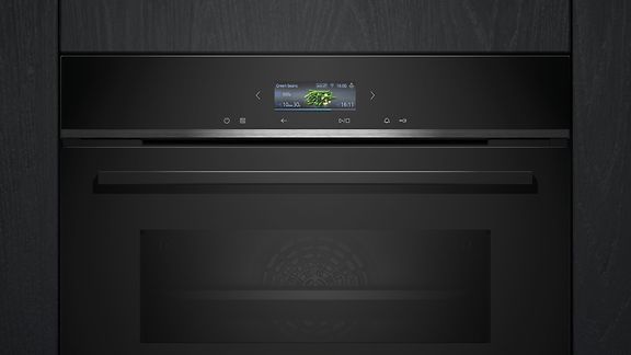 Siemens iQ700 (CM724G1B1) yhdistelmäuuni, musta