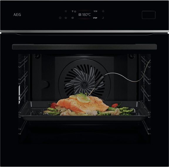 AEG TB8SB631AB 8000 Meal Assist SteamPro uuni, musta
