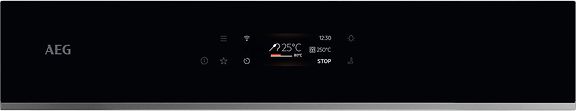 AEG TE7PB631AB 7000 MealAssist uuni, musta