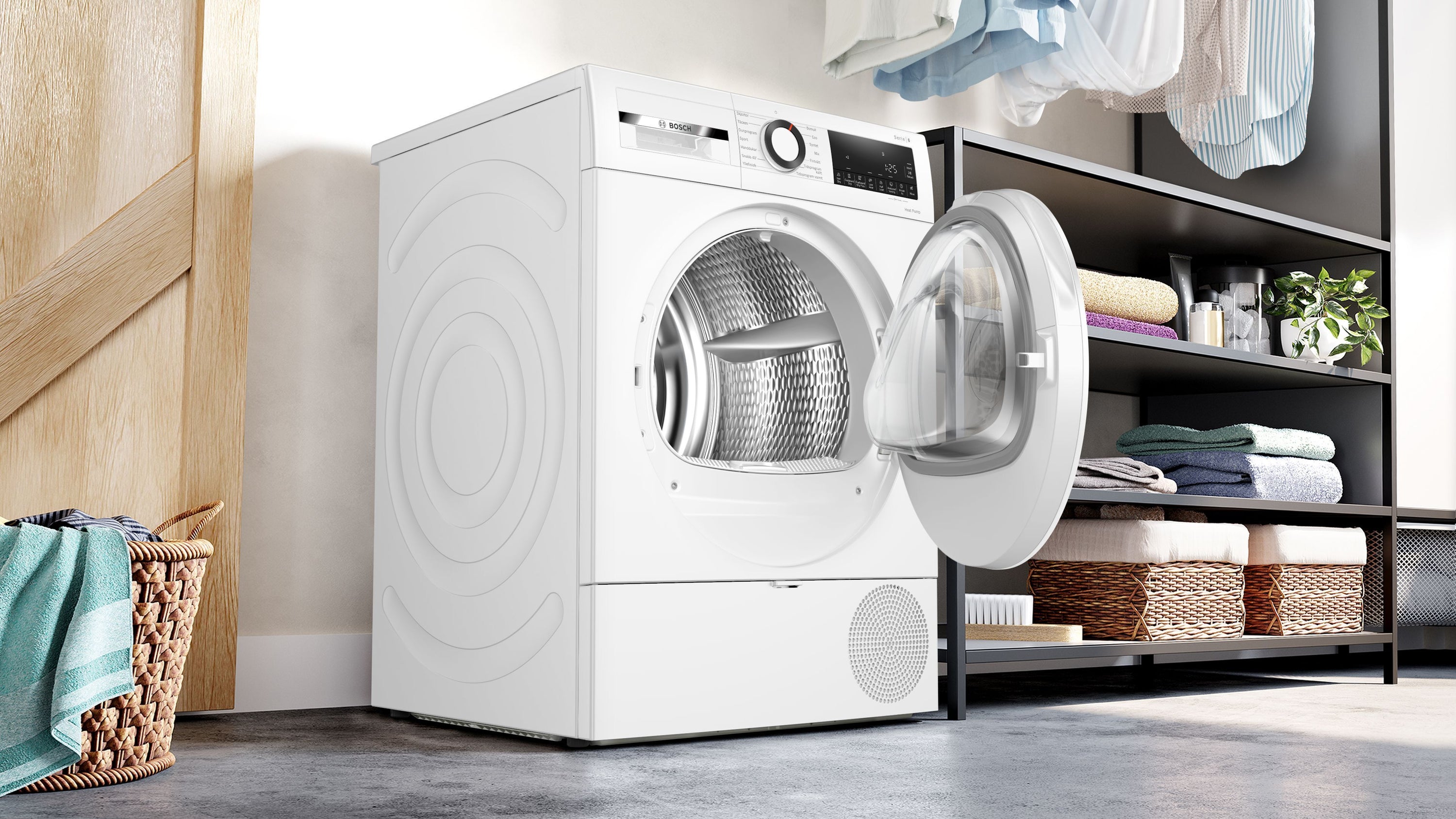 Bosch WQG2320LSN Serie 6 lämpöpumppukuivausrumpu