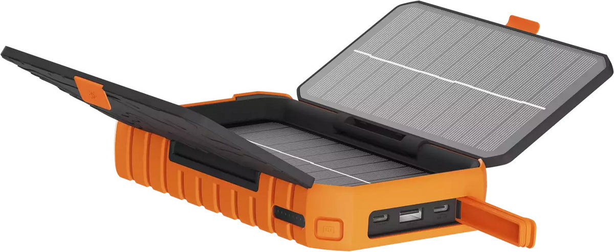 Xtorm XR203 varavirtalähde aurinkopaneelilla, 10000 mAh