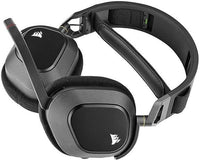 Corsair HS80 RGB Wireless -kuulokemikrofoni, musta – kuva 2