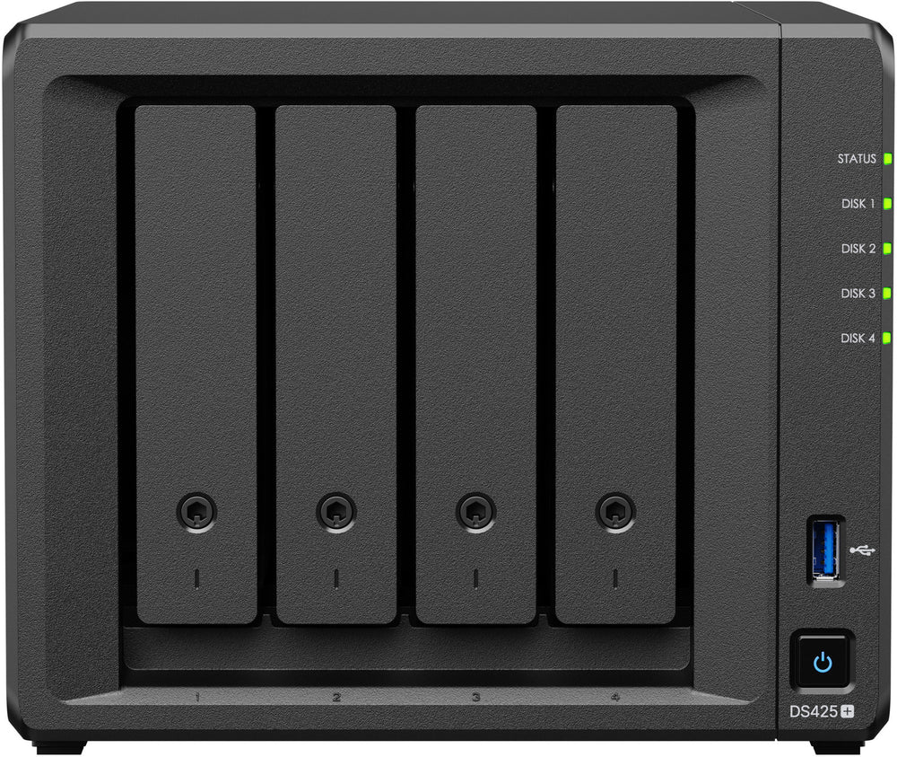 Synology 4 Bay DS425+ verkkolevypalvelin – 2