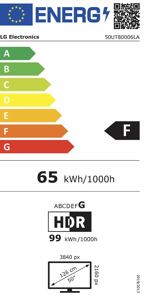 LG 50'' UT80 4K LED-TV