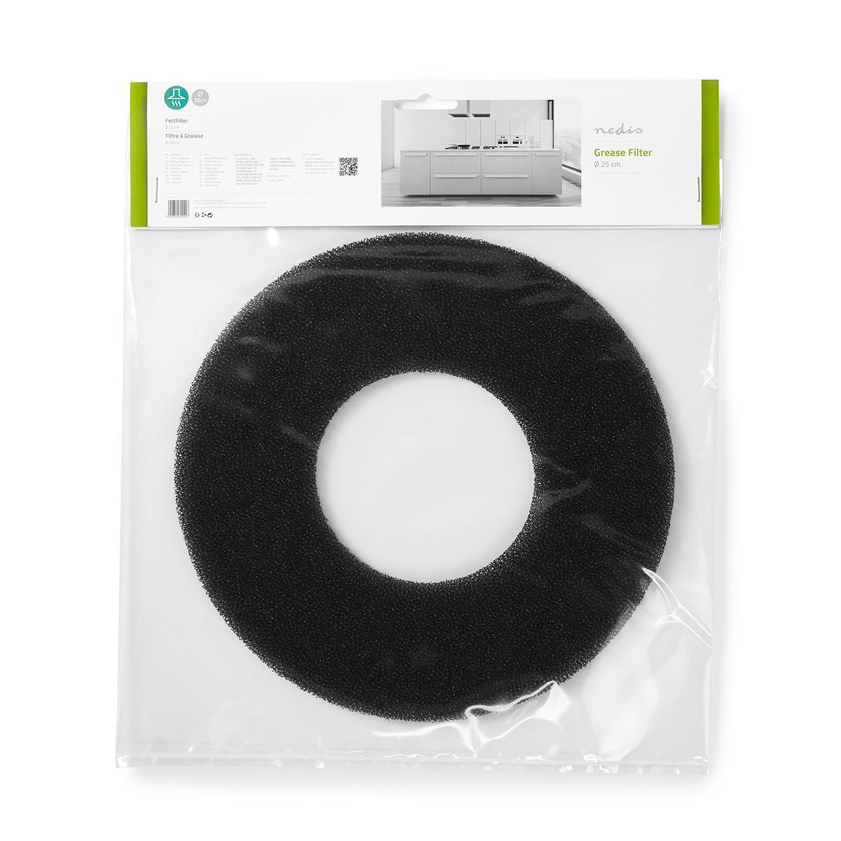 Nedis Liesituulettimen Rasvasuodatin 25cm