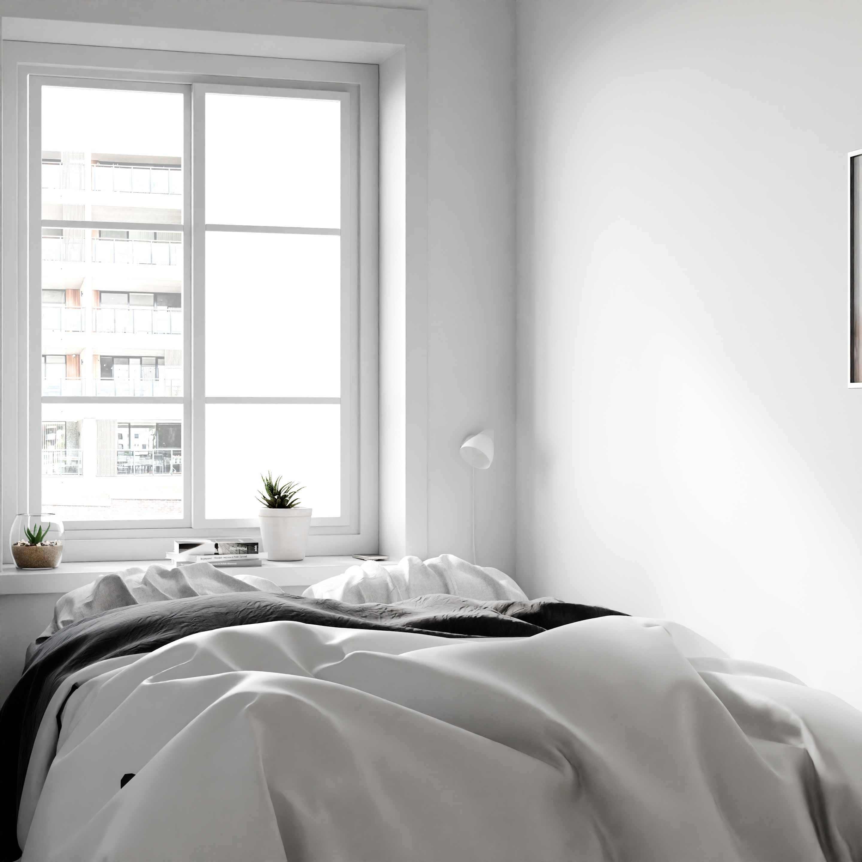 Orion vägglampa Vit