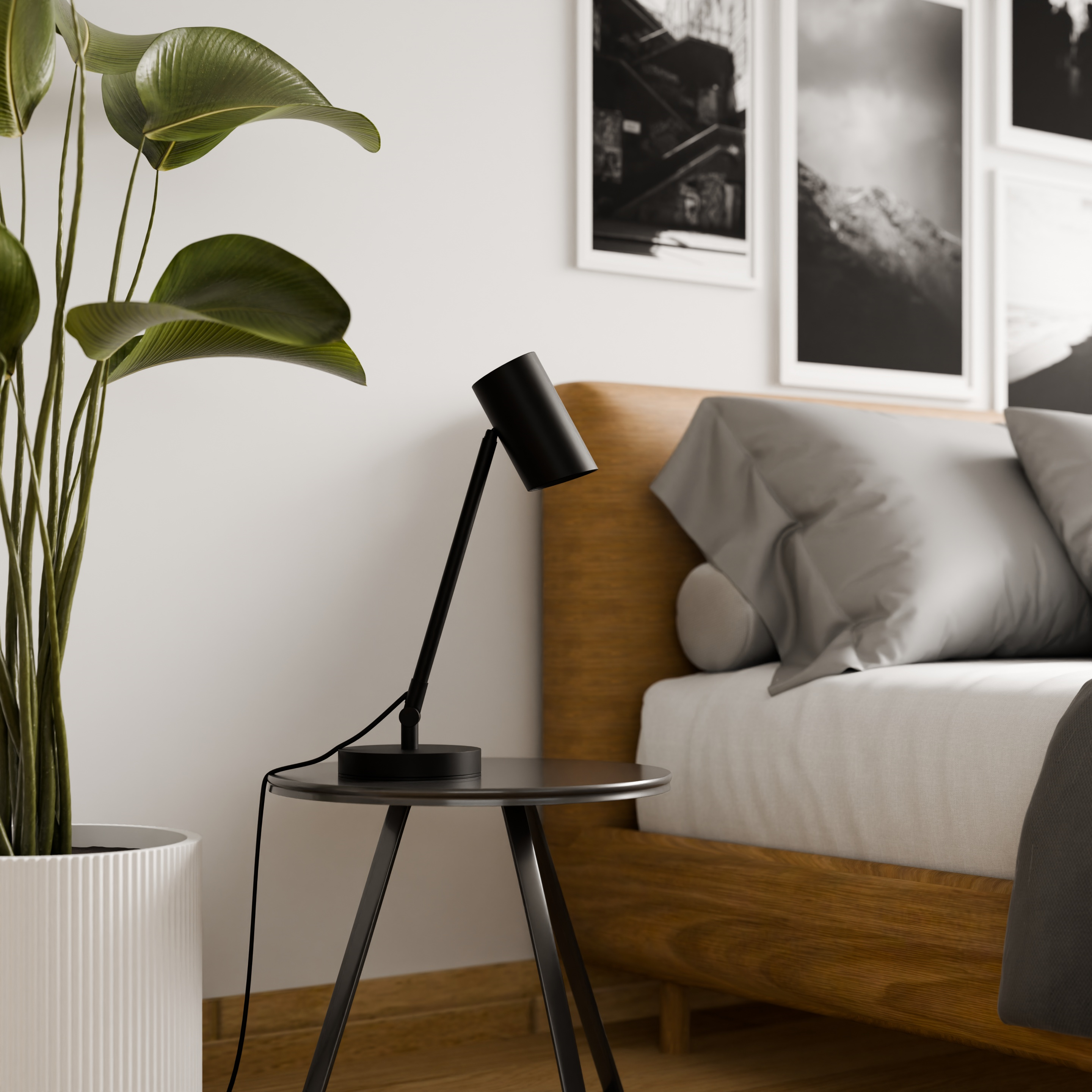 Everly pöytävalaisin Valkoinen - E-store.fi