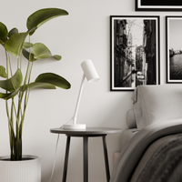 Everly pöytävalaisin Valkoinen - E-store.fi
