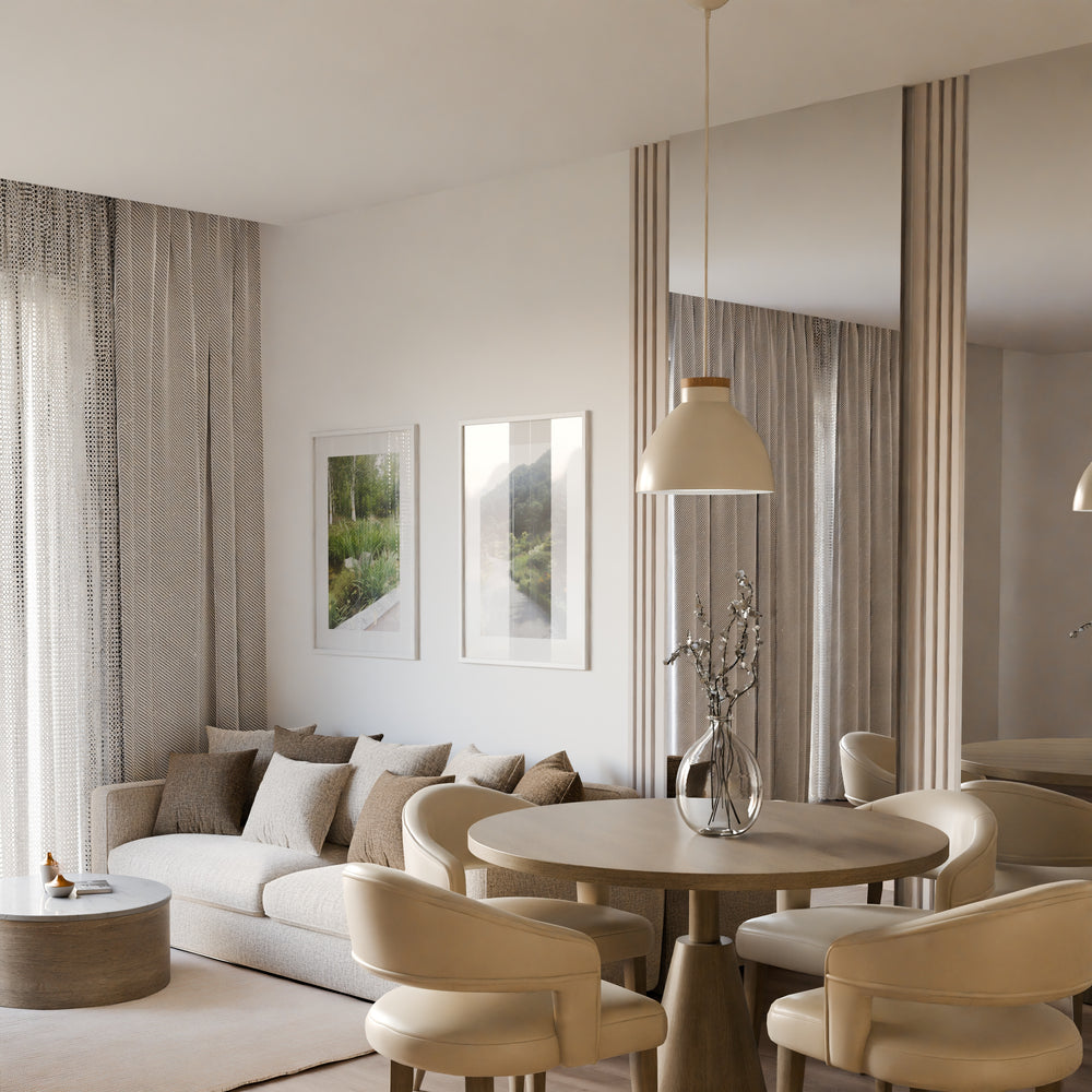 Vito Ø30 riippuvalaisin beige