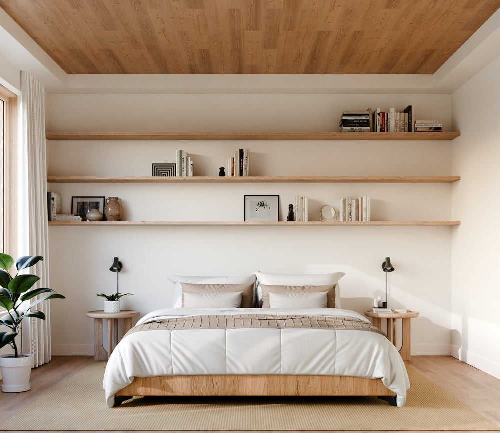 Malone seinävalaisin valkoinen