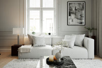 Prime 69cm pöytävalaisin valkoinen - E-store.fi