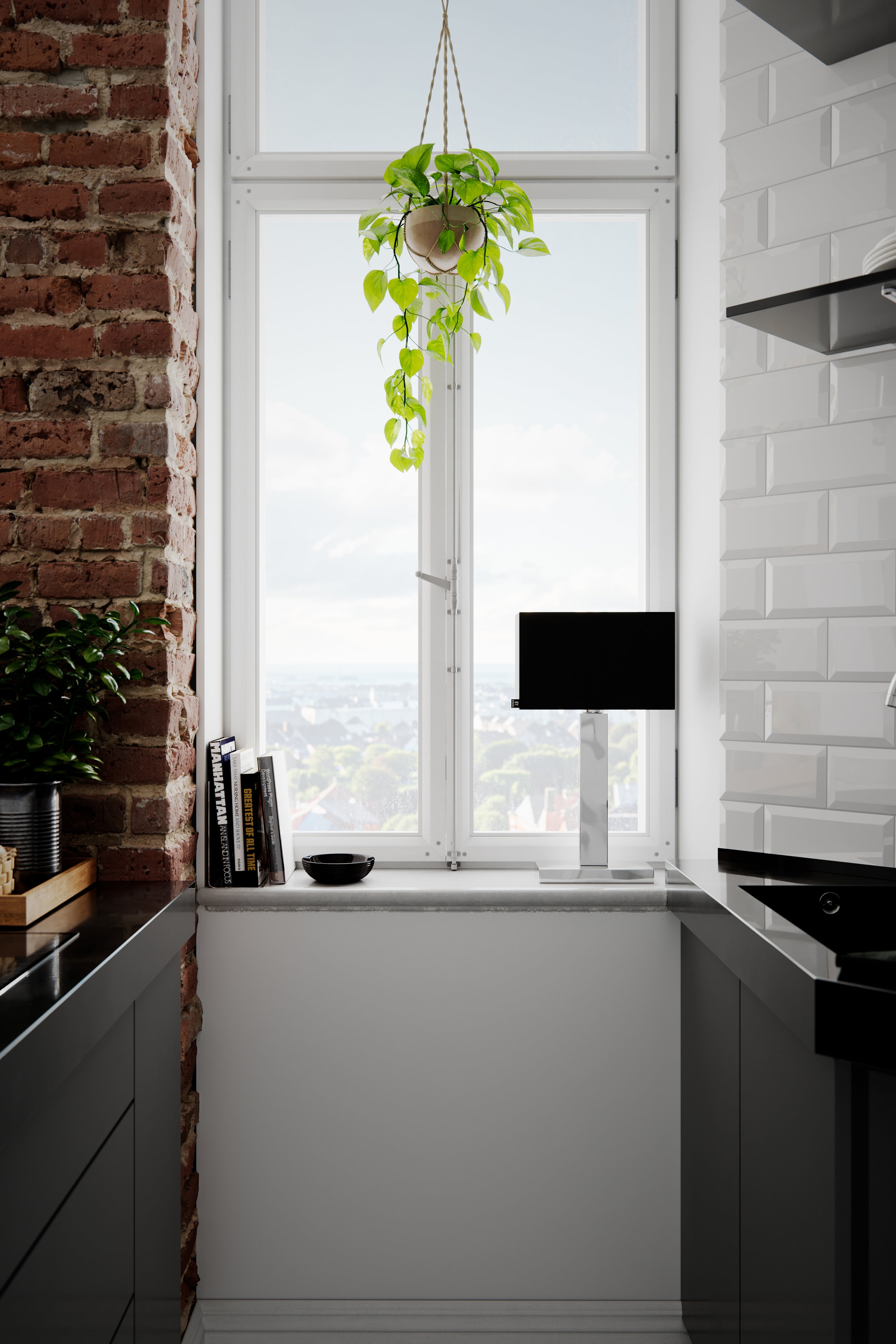 Prime 47cm pöytävalaisin valkoinen - E-store.fi