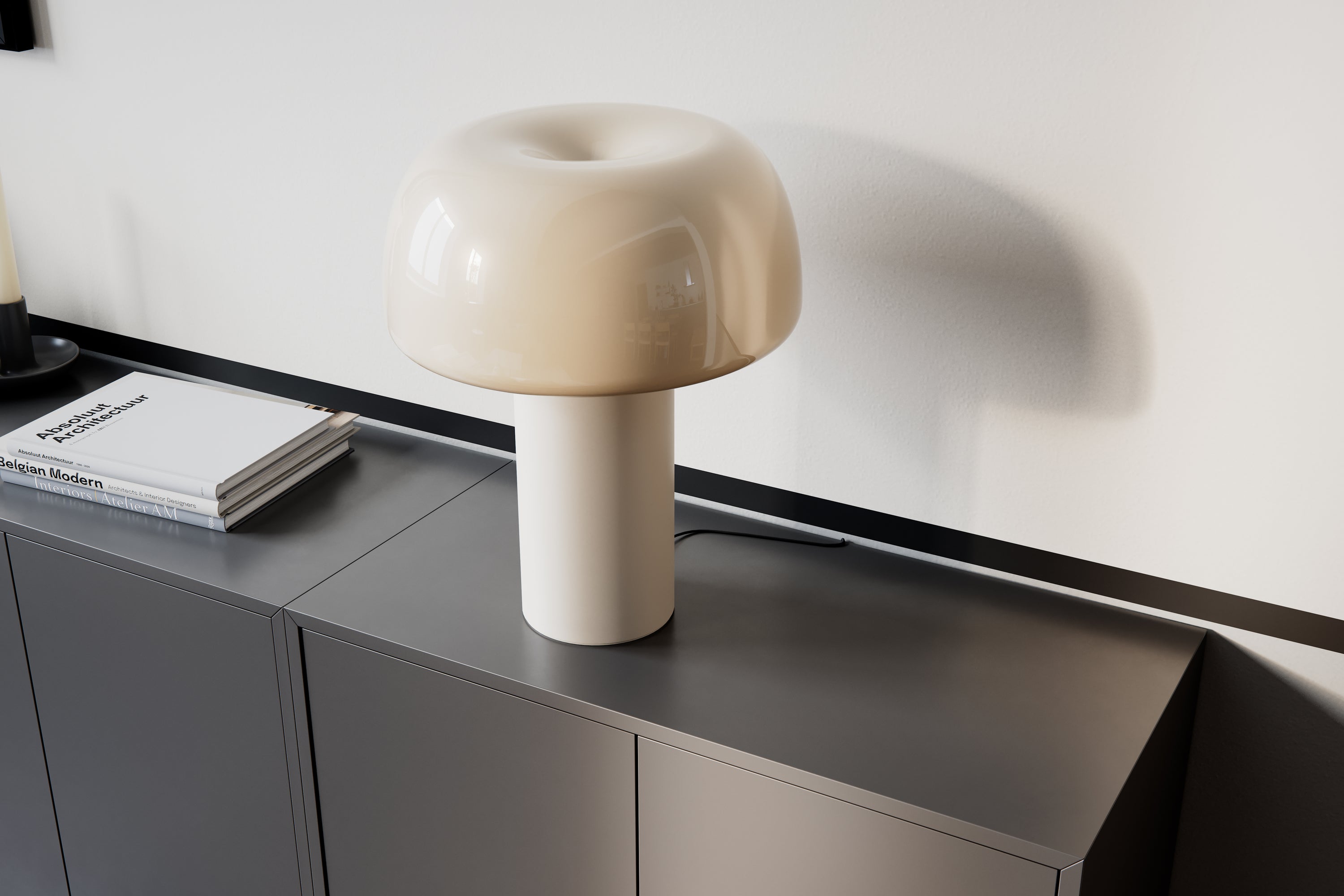 Lean on Me bordslampa beige