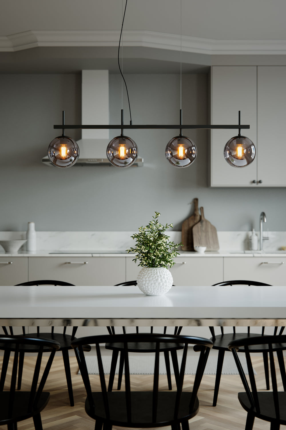 Boyle riippuvalaisin 4-os savunharmaa