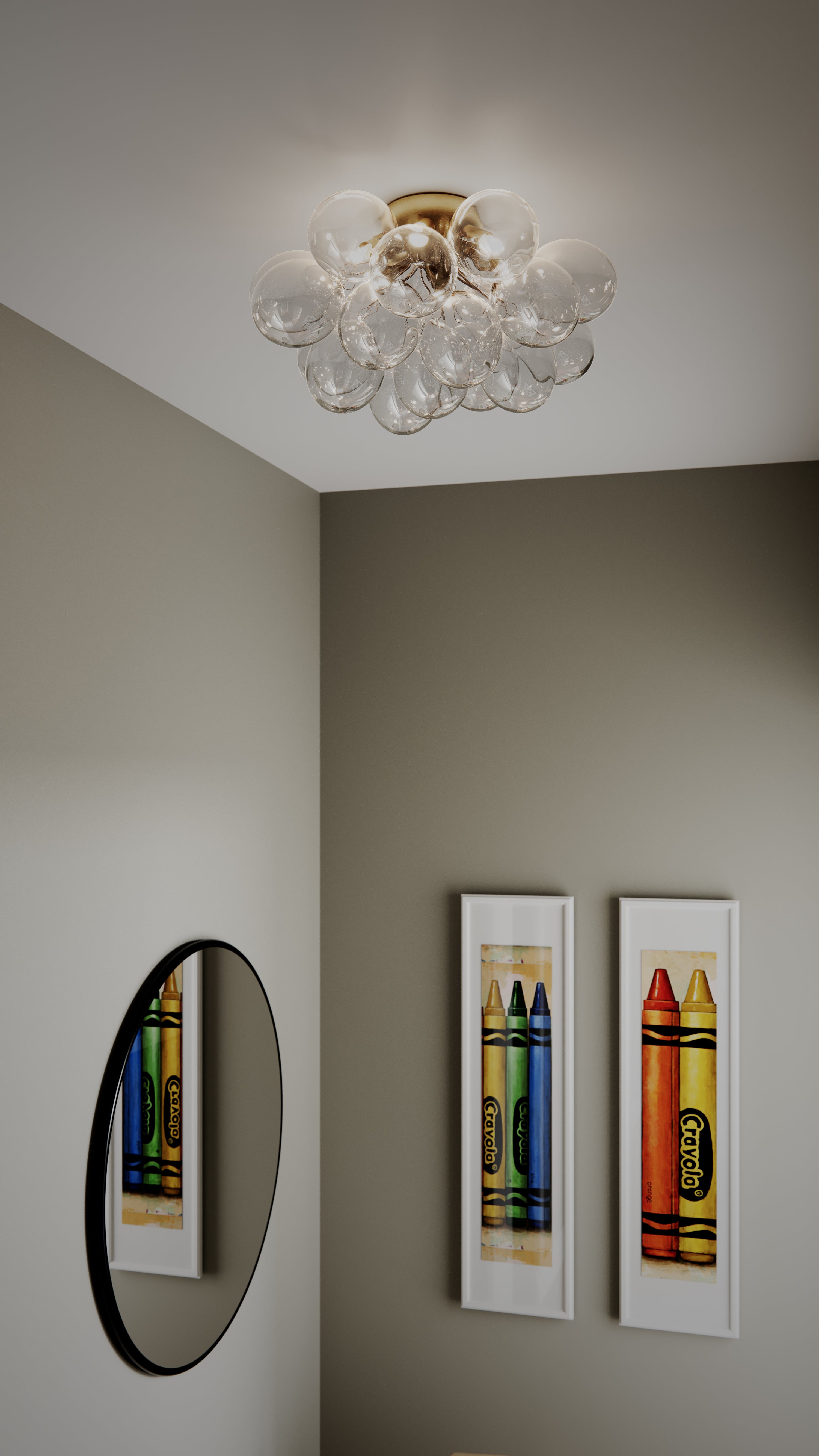 Gross plafond Ø50 Multi