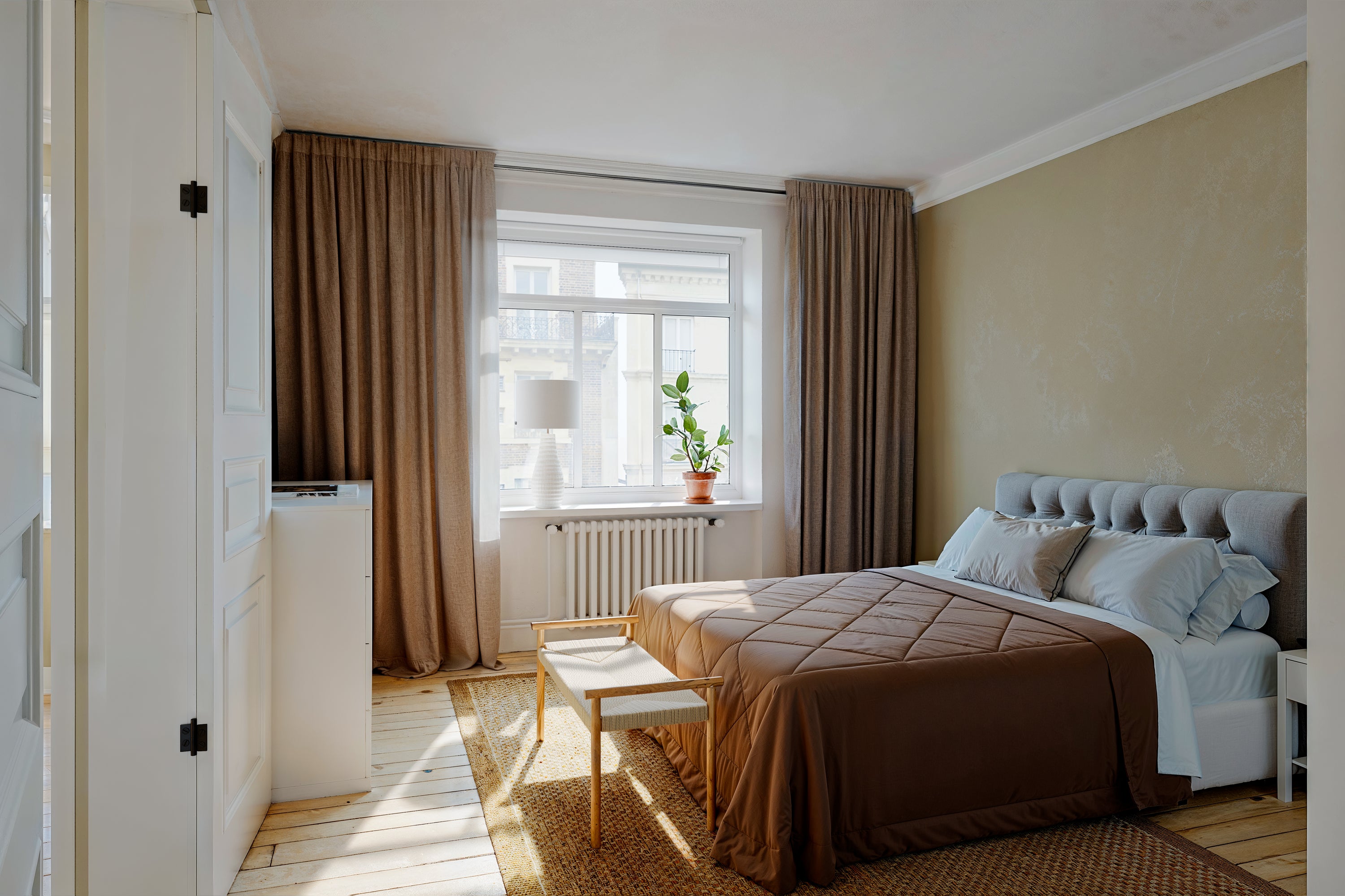 Bartha pöytävalaisin ruskea / beige