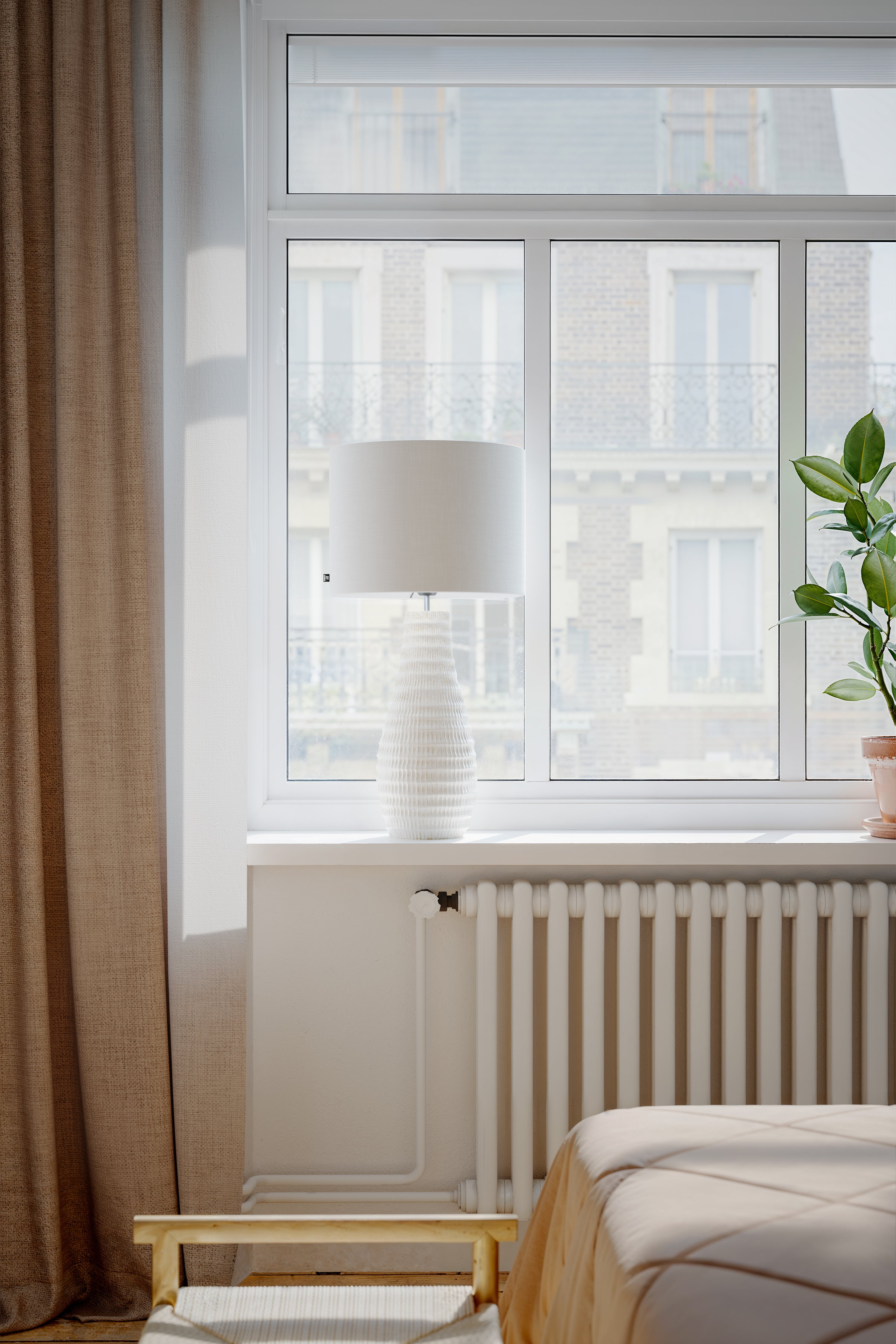 Bartha pöytävalaisin ruskea / beige