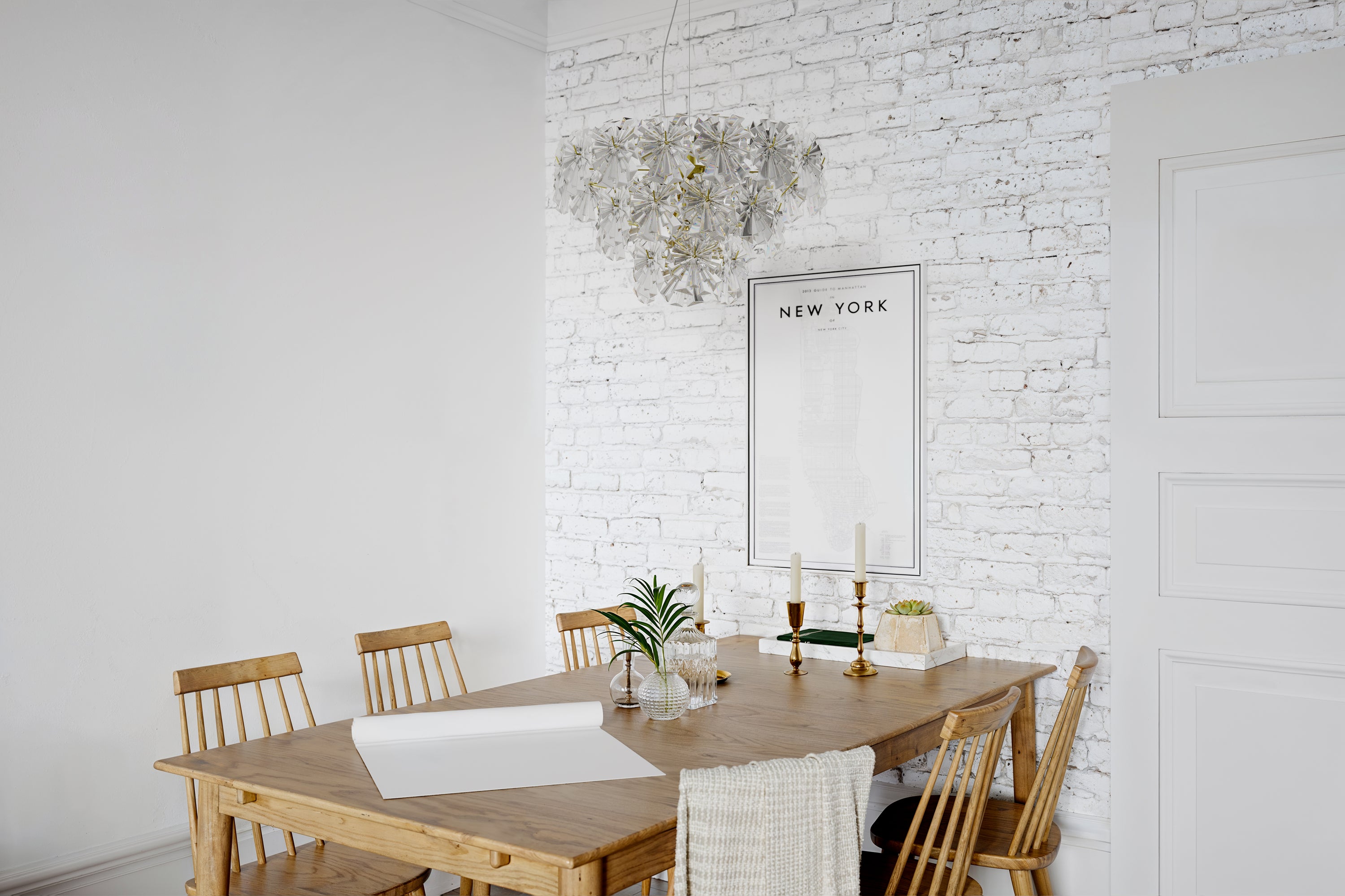 Lorraine hänglampa mässing / klar