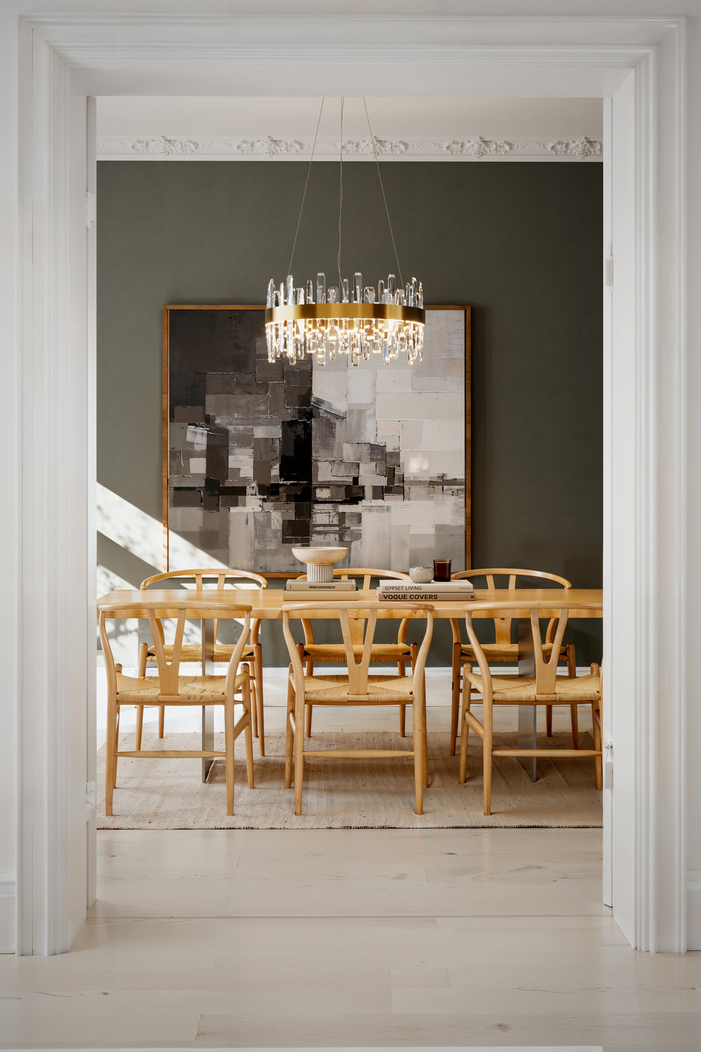 Triumph riippuvalaisin Ø60 messinki / kirkas