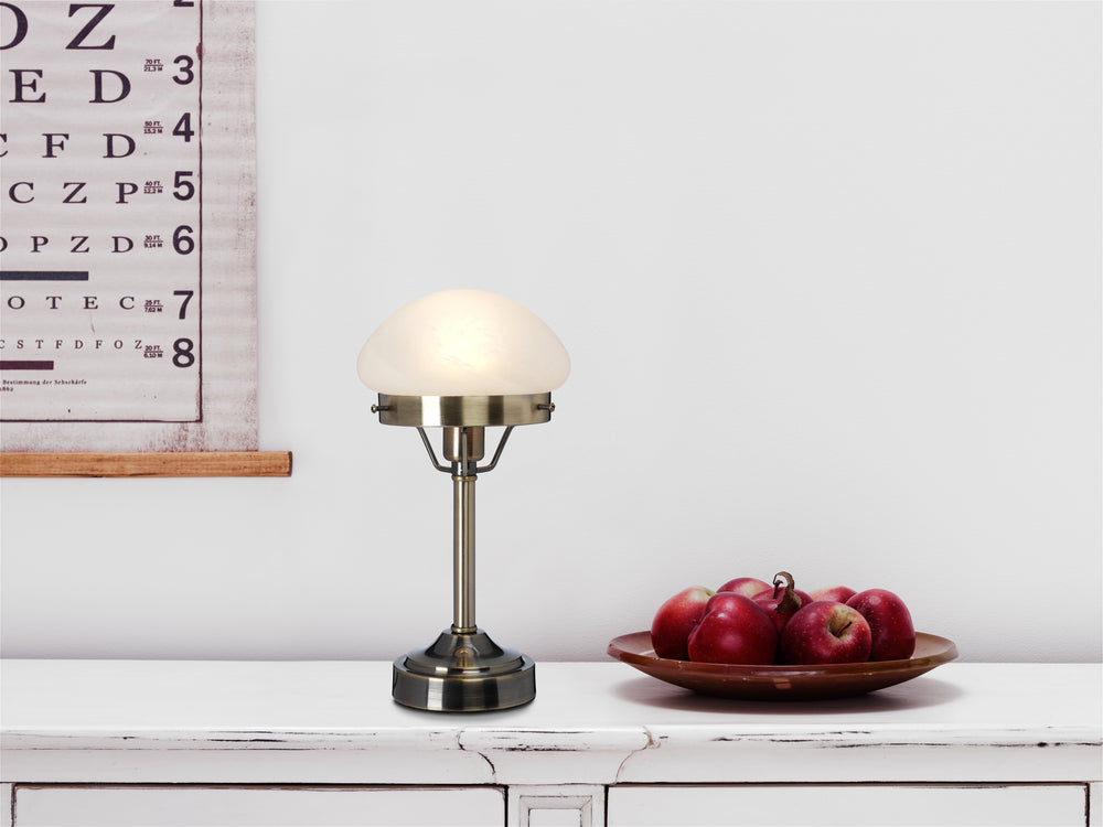 Mini Strindberg pöytävalaisin antiikki