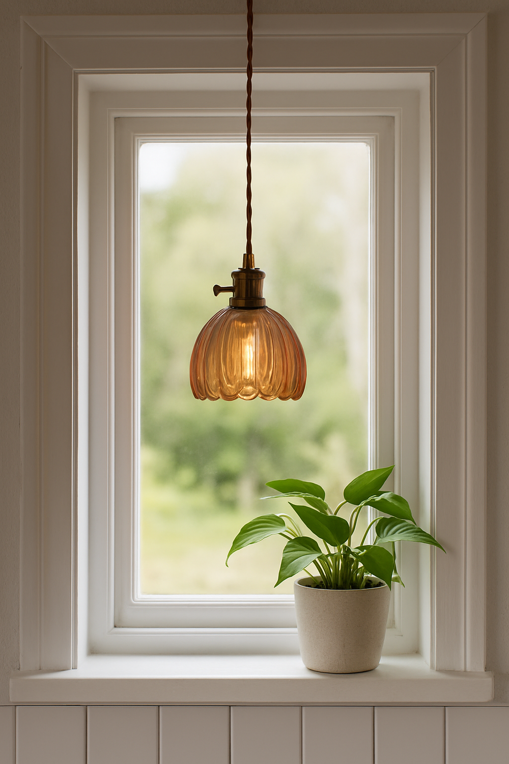 Nora ikkunavalaisin, amber