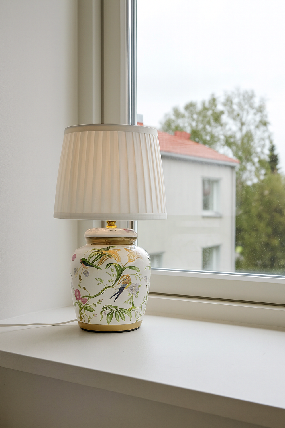 Klassisk grön pöytävalaisin