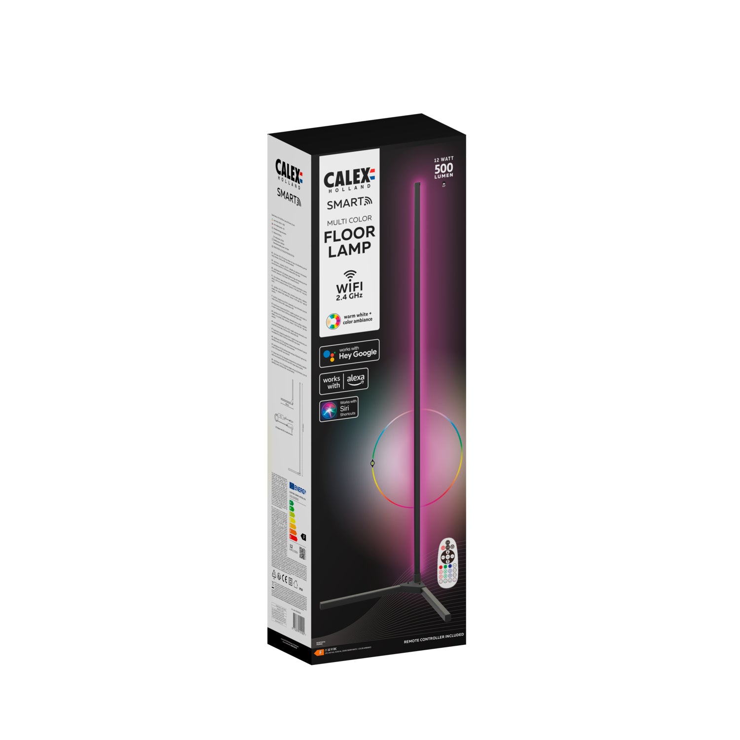 Smart golvlampa RGB + 3000K