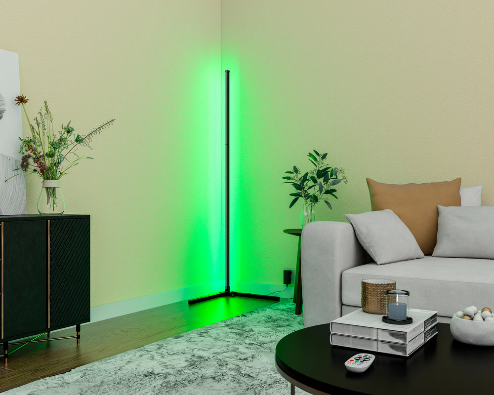 Smart golvlampa RGB + 3000K