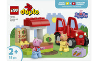LEGO DUPLO 10468 Pipsa Possu, traktori ja torikoju – kuva 1