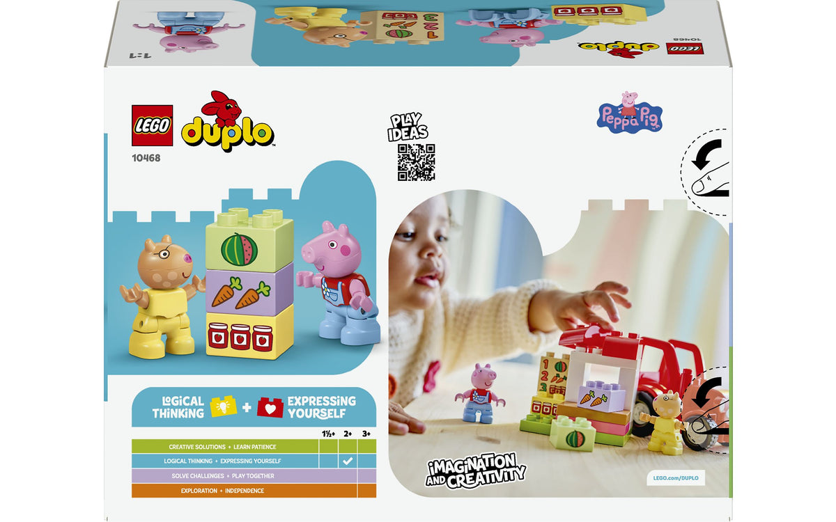 LEGO DUPLO 10468 Pipsa Possu, traktori ja torikoju – kuva 2