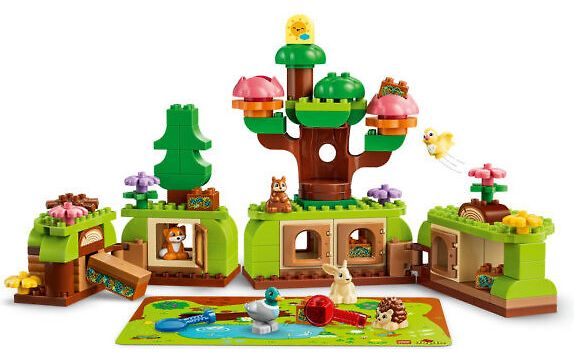 LEGO DUPLO 10480 metsän eläimet ja löytöretki – kuva 4