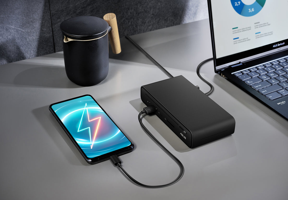 Asus Triple USB-C Dock DC300 telakka – kuva 15