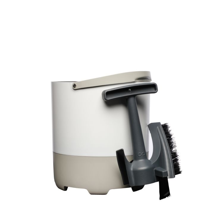 FOODCYCLER Ämpäri Eco 3 kierrätyskoneeseen+harja (valkoinen)