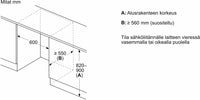 Bosch GUN21ADE0 Serie 6 kaappipakastin, integroitava – kuva 6