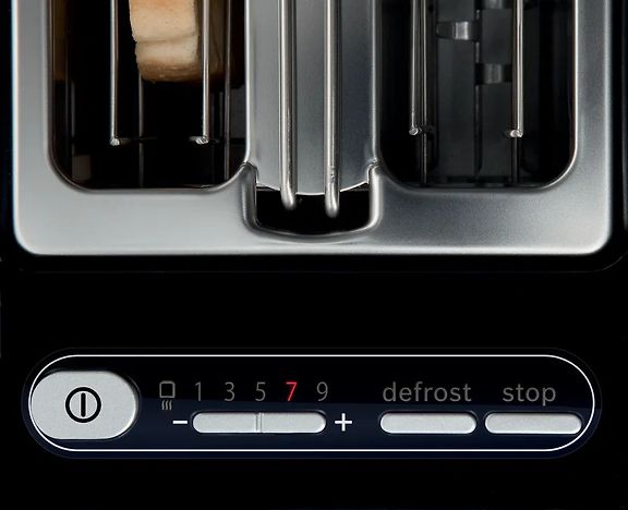 Bosch Styline TAT8613N leivänpaahdin, musta