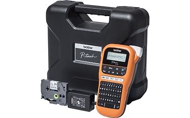 Brother PT-E110VP tarratulostin kuljetuslaukkuineen