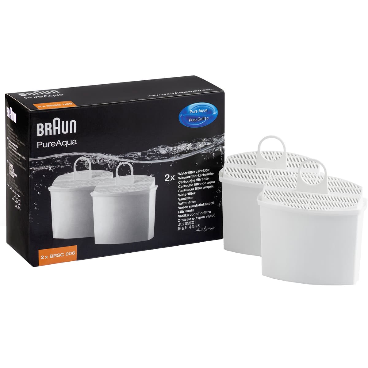 Braun Pure Aqua vattenfilter 2-pack