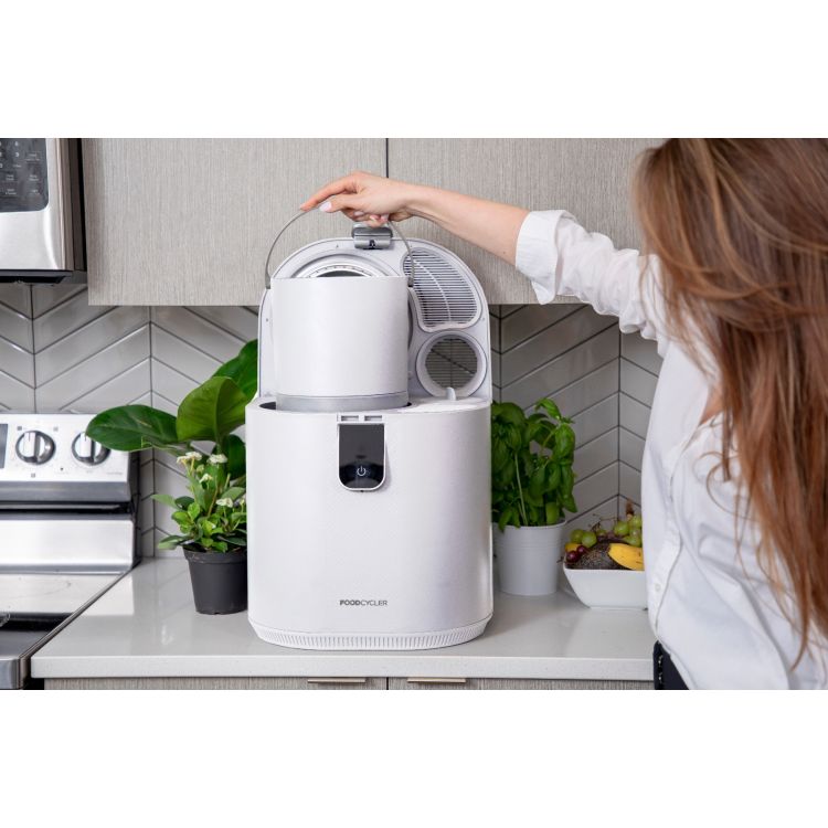 FOODCYCLER Eco 5 keittiön ruokajätteen kierrätyskone (valkoinen)
