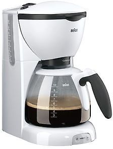 Braun KF520.1 kaffebryggare vit