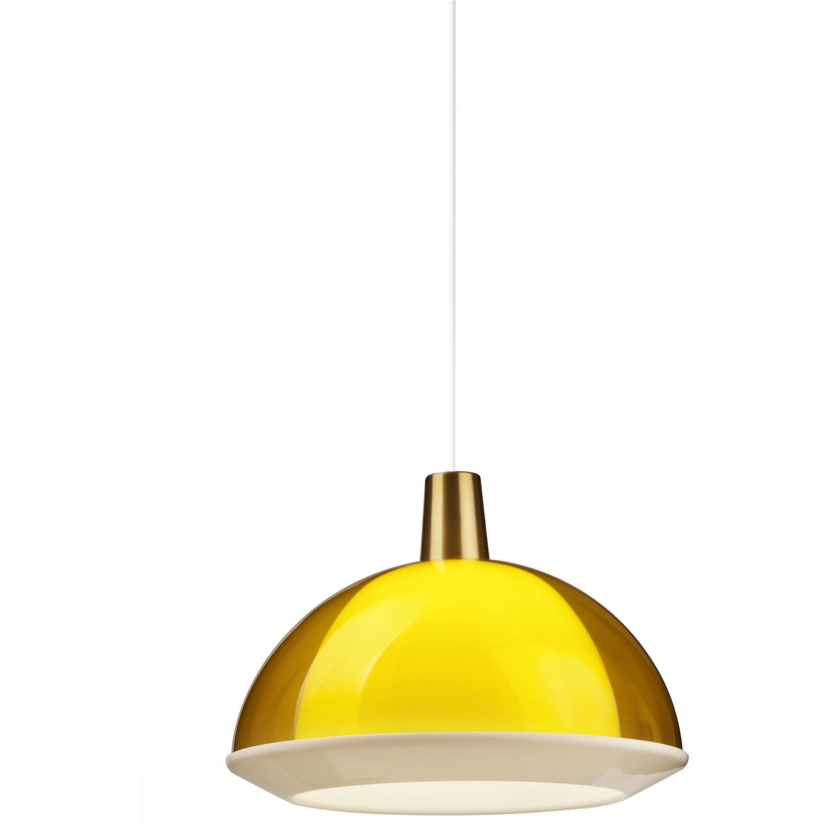 Innolux Kuplat -riippuvalaisin, keltainen, 40 cm