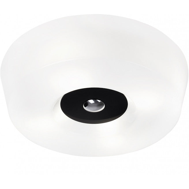 Innolux Yki -plafondi, E27, musta, 50 cm