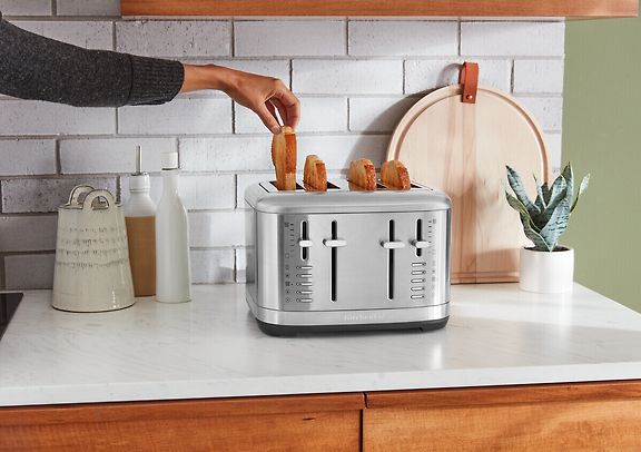KitchenAid 5KMT4109ESX leivänpaahdin, ruostumaton teräs