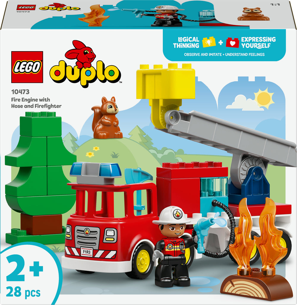 LEGO DUPLO Town 10473 Paloauto, paloletku ja pelastaja – kuva 1
