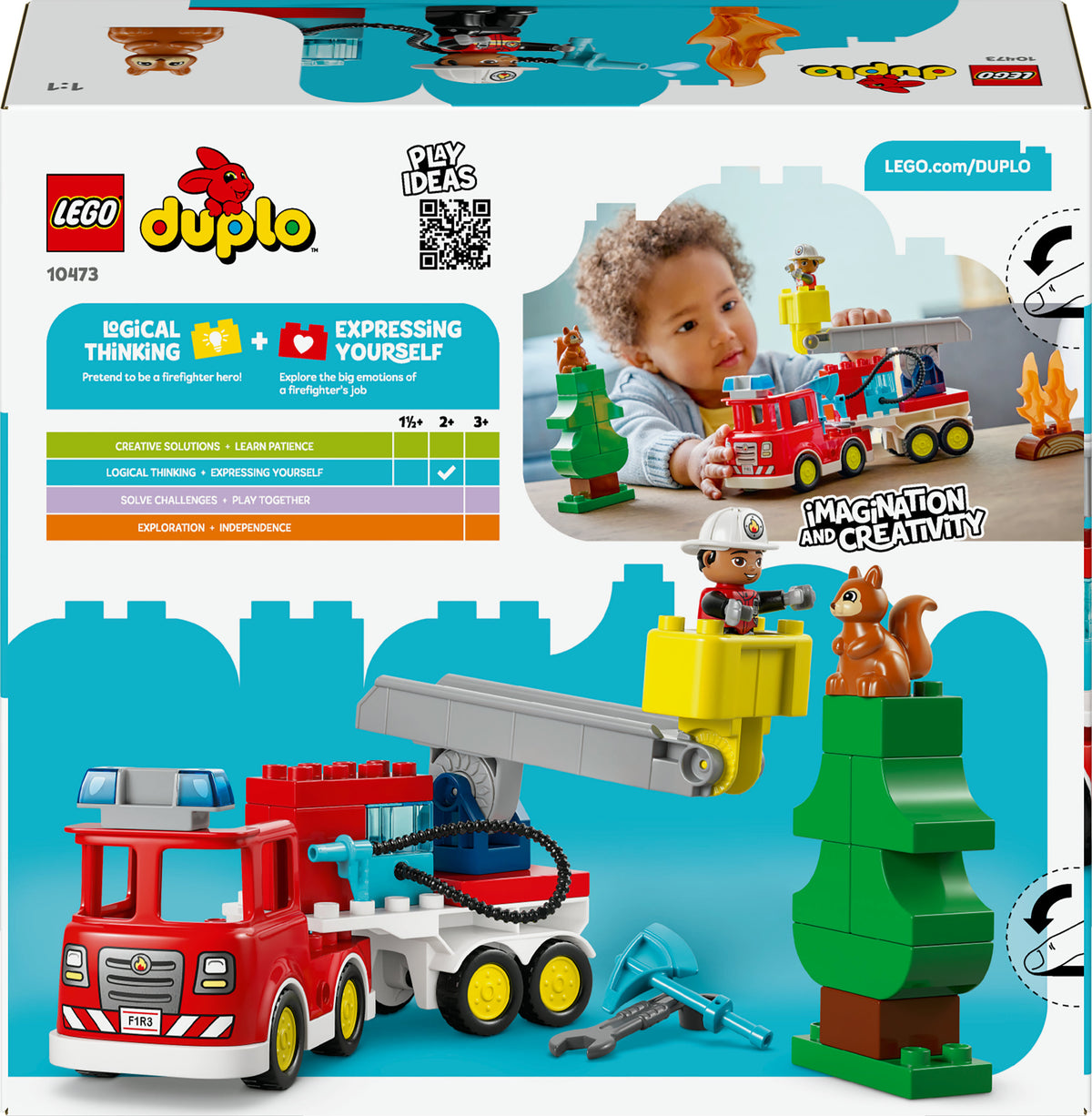 LEGO DUPLO Town 10473 Paloauto, paloletku ja pelastaja – kuva 2