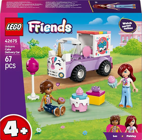 LEGO Friends 42675 Yksisarvisen kakkukärry – kuva 1