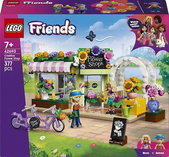 LEGO Friends 42693 Luova kukkakauppa – kuva 1