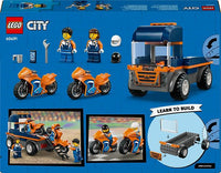 LEGO City Great Vehicles 60491 Moottoripyörän kuljetusauto – kuva 2