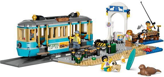 LEGO City Trains 60506 – Klassinen raitiovaunu – kuva 4