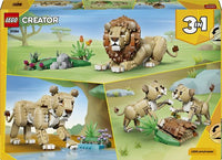 LEGO Creator 3in1 31386 Villieläimet: Majesteettinen leijona – kuva 2